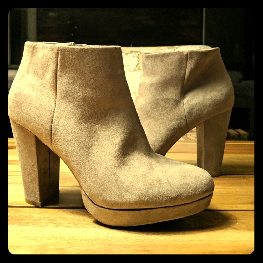 Suede New Direction Heels